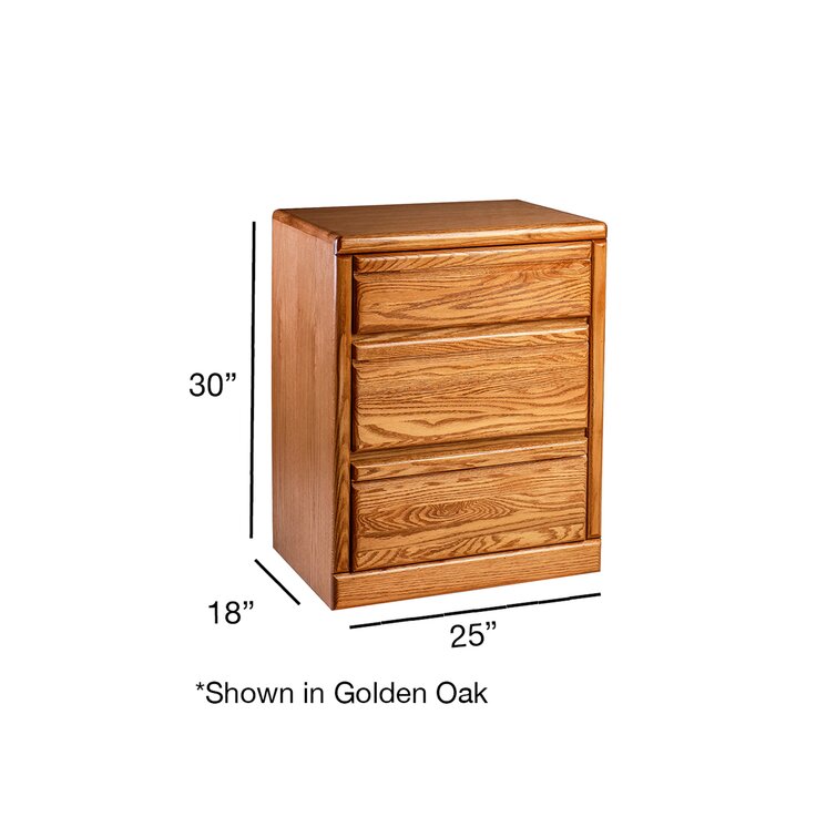 Golden oak deals nightstand